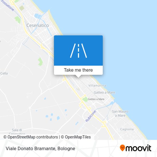 Viale Donato Bramante map