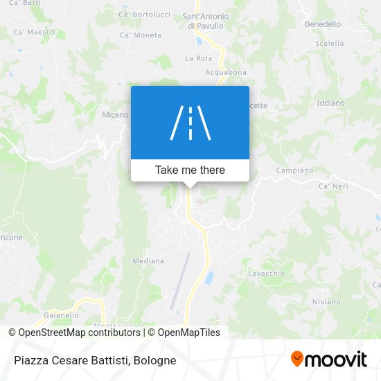 Piazza Cesare Battisti map