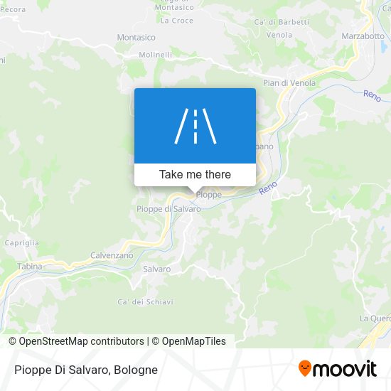 Pioppe Di Salvaro map