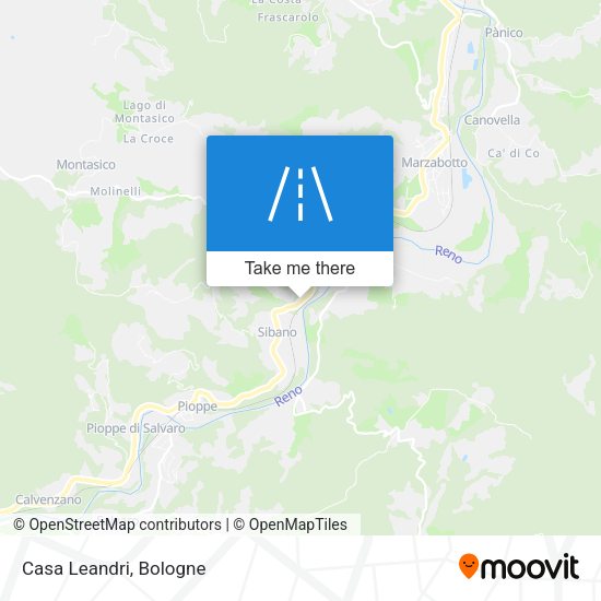 Casa Leandri map