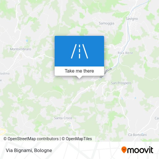 Via Bignami map