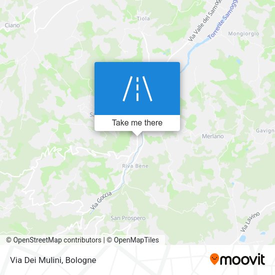 Via Dei Mulini map