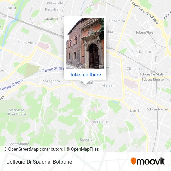 Collegio Di Spagna map