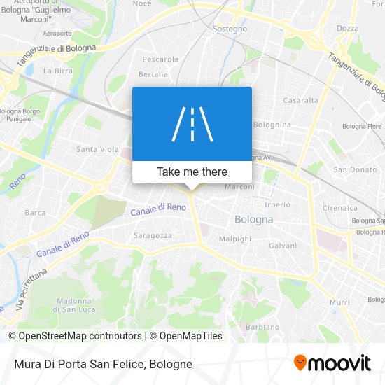 Mura Di Porta San Felice map