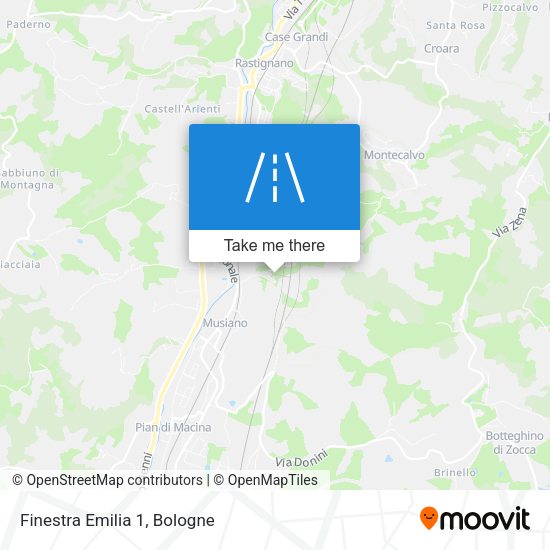 Finestra Emilia 1 map