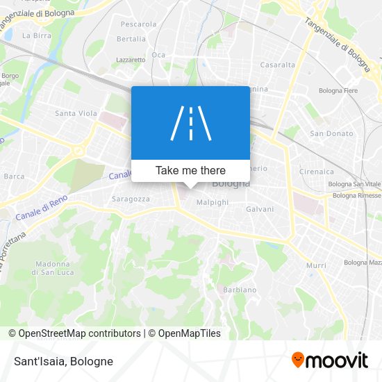 Sant'Isaia map