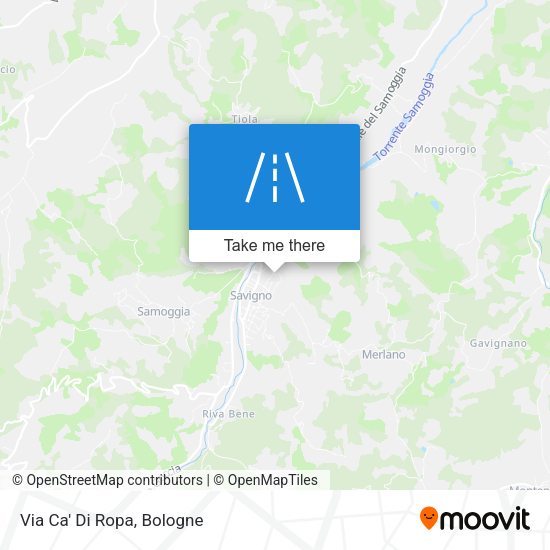 Via Ca' Di Ropa map