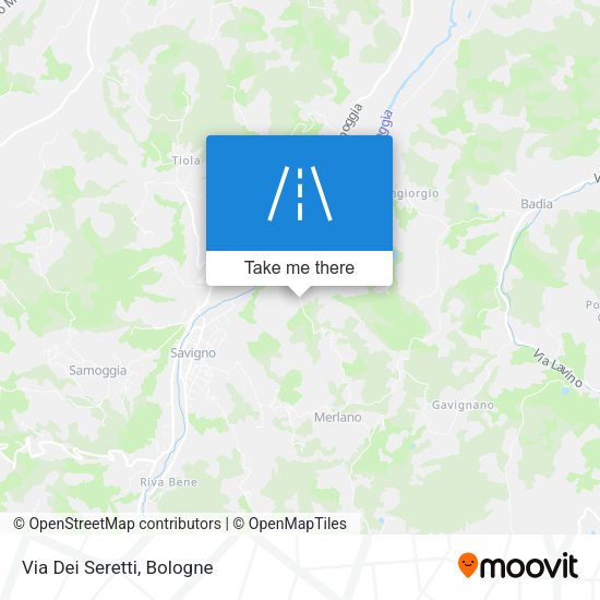 Via Dei Seretti map