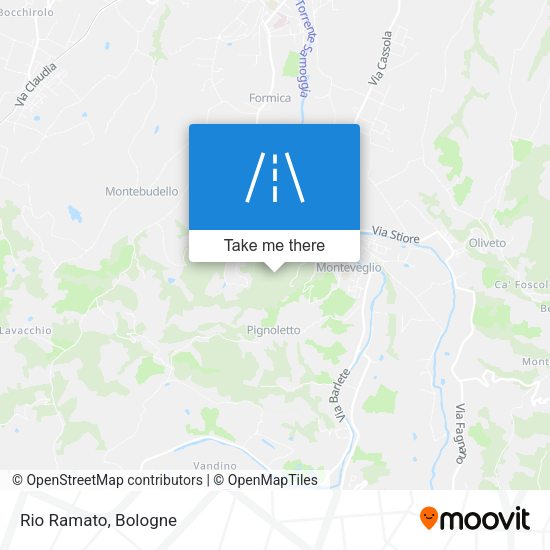 Rio Ramato map