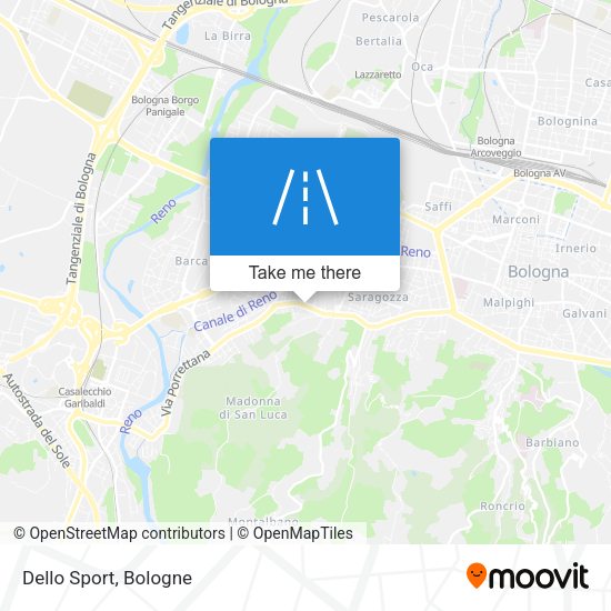 Dello Sport map