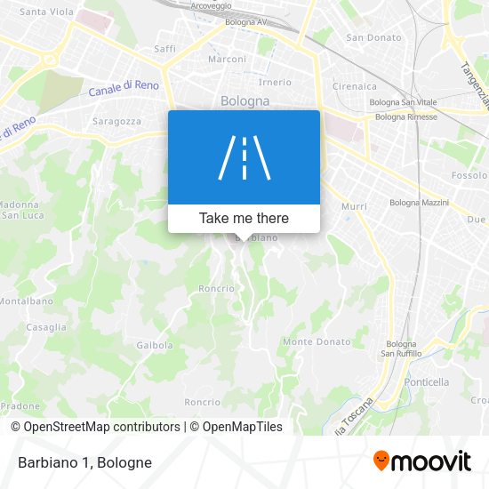 Barbiano 1 map