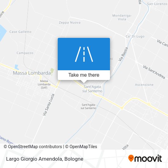 Largo Giorgio Amendola map