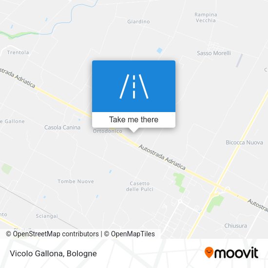 Vicolo Gallona map