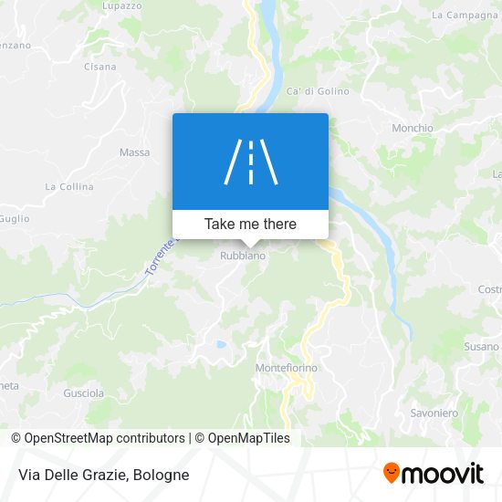 Via Delle Grazie map
