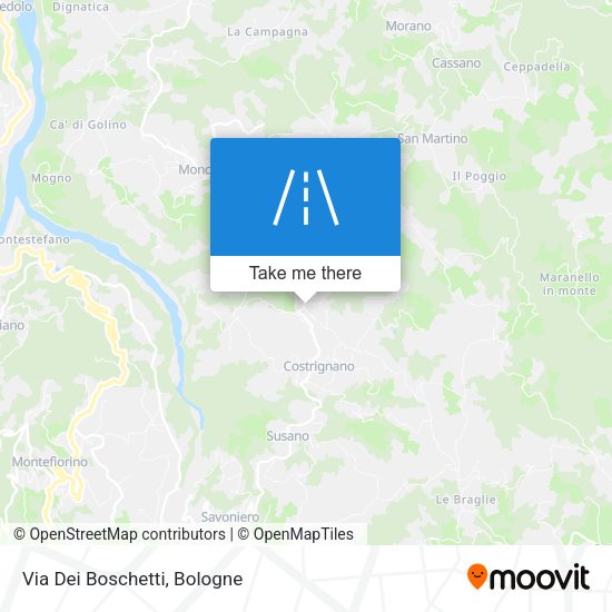 Via Dei Boschetti map