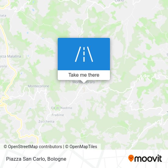Piazza San Carlo map