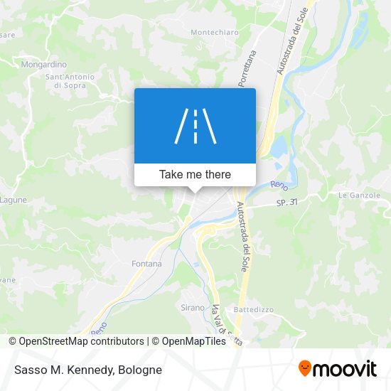 Sasso M. Kennedy map