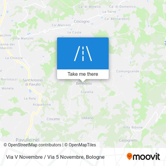 Via V Novembre / Via 5 Novembre map