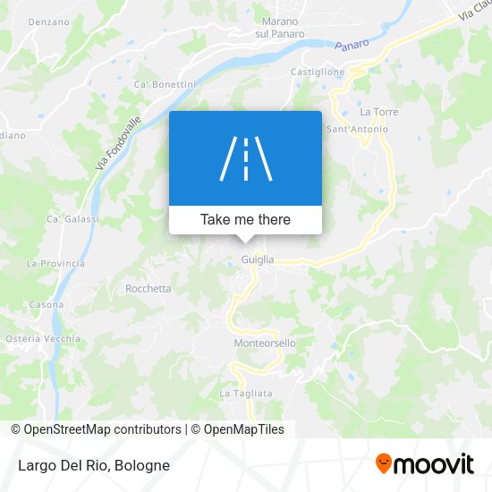 Largo Del Rio map