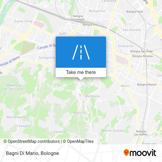 Bagni Di Mario map