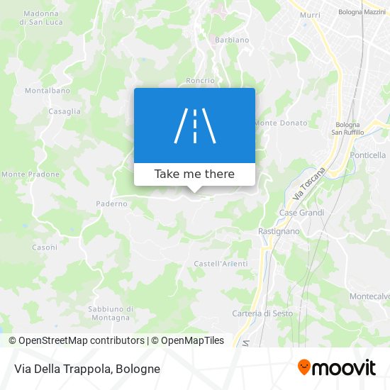 Via Della Trappola map