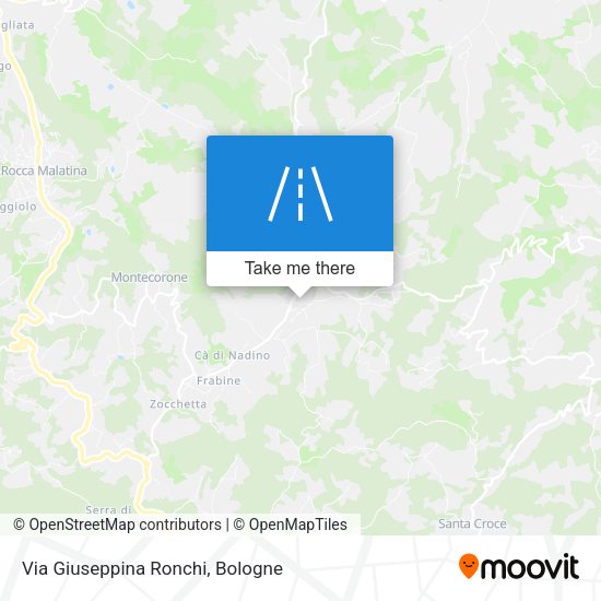 Via Giuseppina Ronchi map