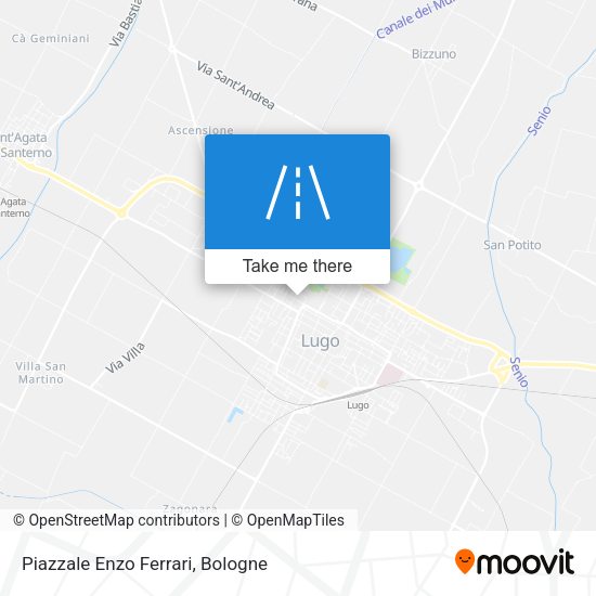 Piazzale Enzo Ferrari map