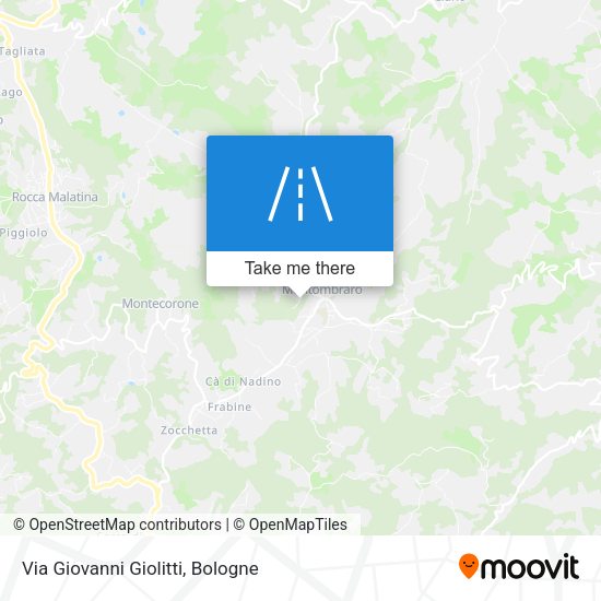 Via Giovanni Giolitti map