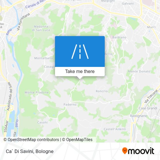 Ca` Di Savini map