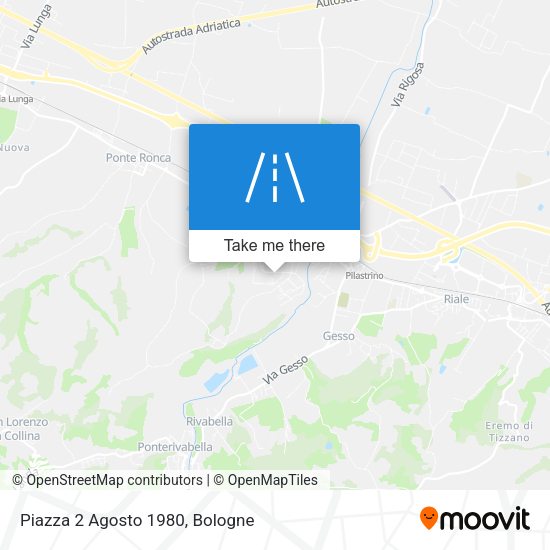 Piazza 2 Agosto 1980 map
