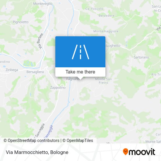 Via Marmocchietto map