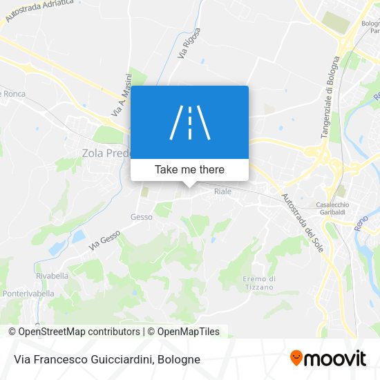 Via Francesco Guicciardini map