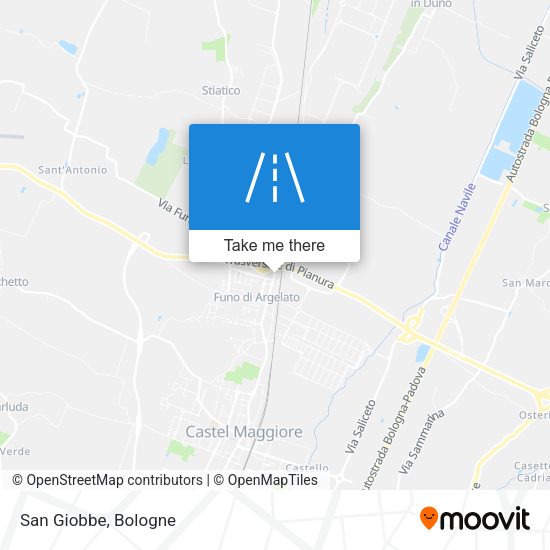 San Giobbe map