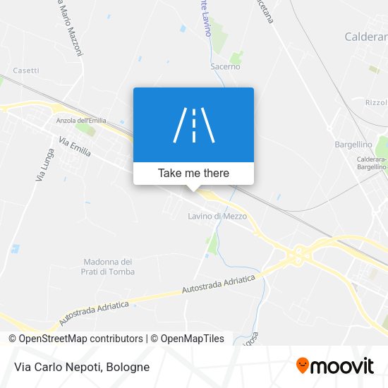 Via Carlo Nepoti map