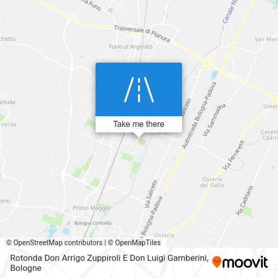 Rotonda Don Arrigo Zuppiroli E Don Luigi Gamberini map