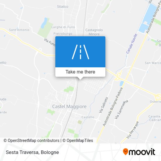 Sesta Traversa map