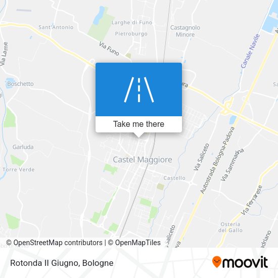 Rotonda II Giugno map