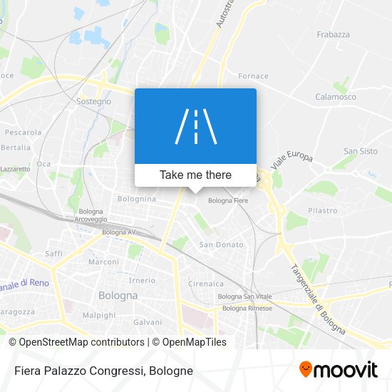 Fiera Palazzo Congressi map