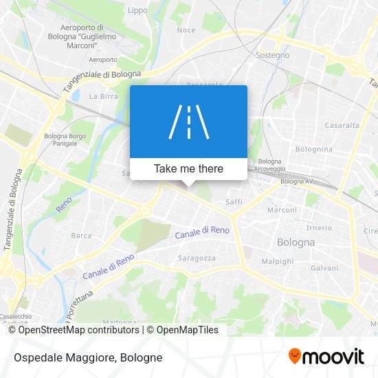 Ospedale Maggiore map