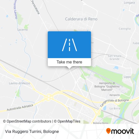 Via Ruggero Turrini map