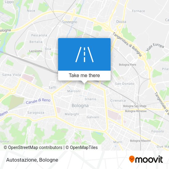 Autostazione map