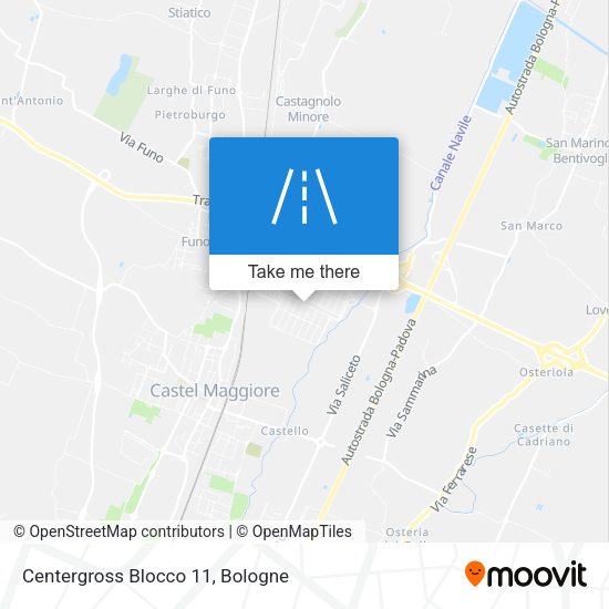 Centergross Blocco 11 map