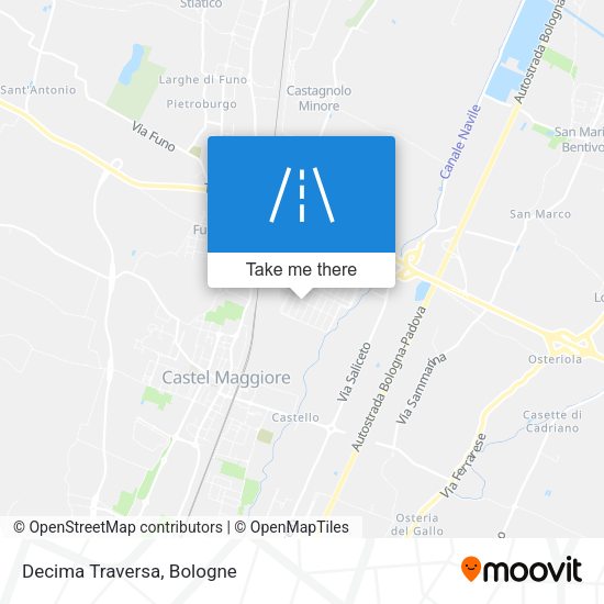 Decima Traversa map