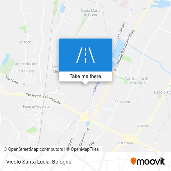 Vicolo Santa Lucia map