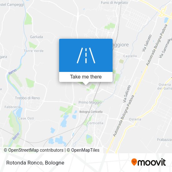 Rotonda Ronco map