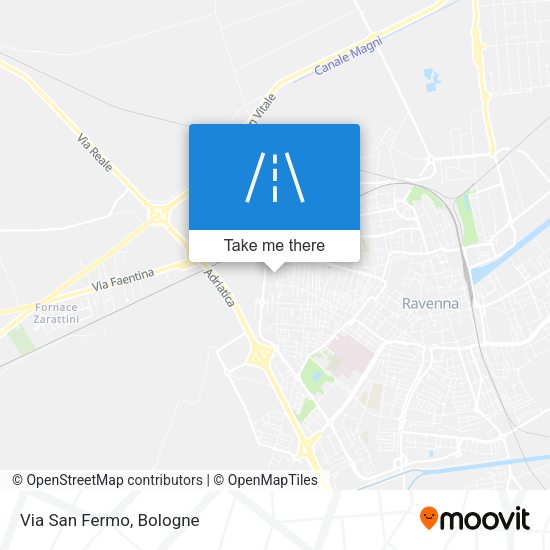 Via San Fermo map