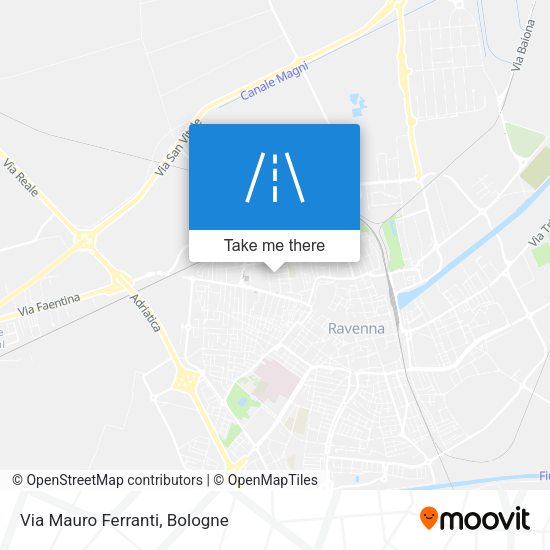 Via Mauro Ferranti map