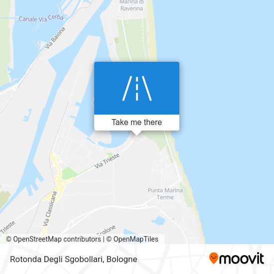 Rotonda Degli Sgobollari map