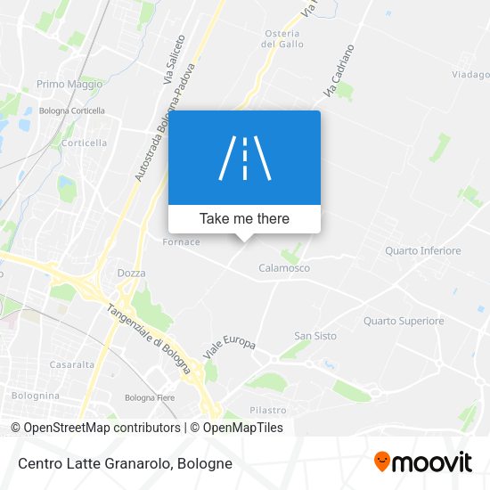 Centro Latte Granarolo map