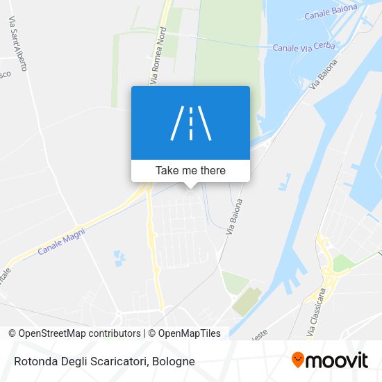 Rotonda Degli Scaricatori map